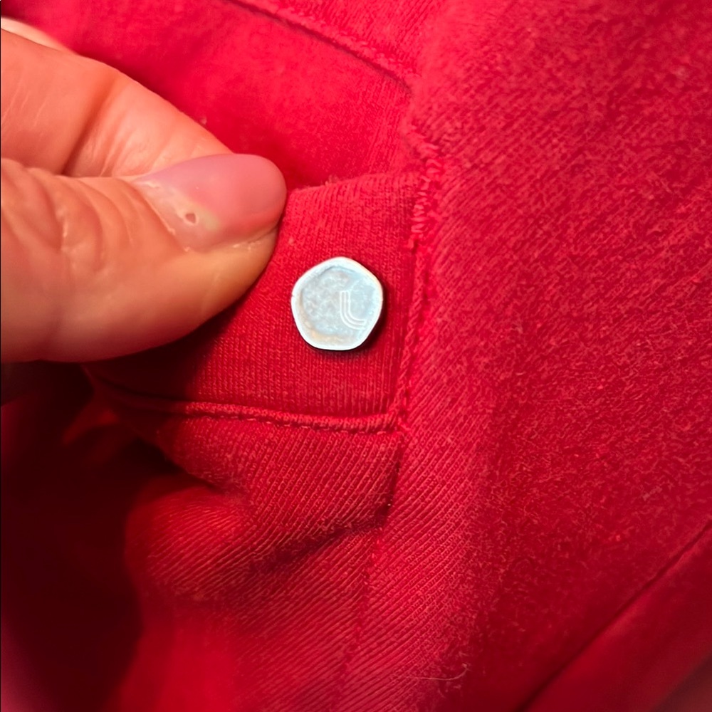 Lolé Red Long Sleeve Dress with Pocket - Picture 5 of 13